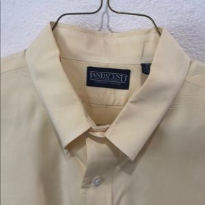 Land’s End Men’s Tall Long Sleeve Oxford  17 1/2
